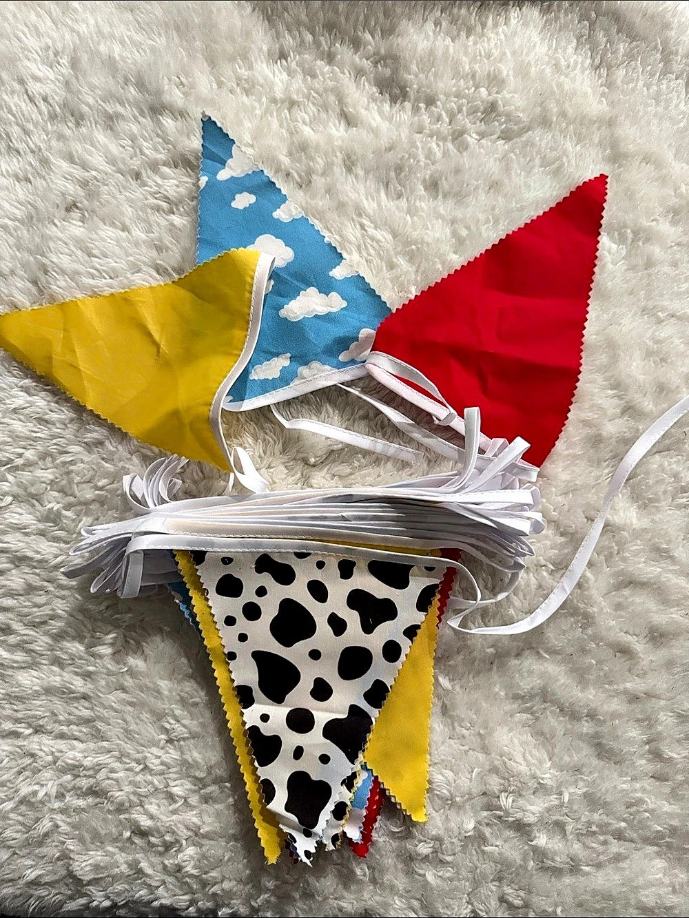 Toy Story Theme Print Cloth Party Banner